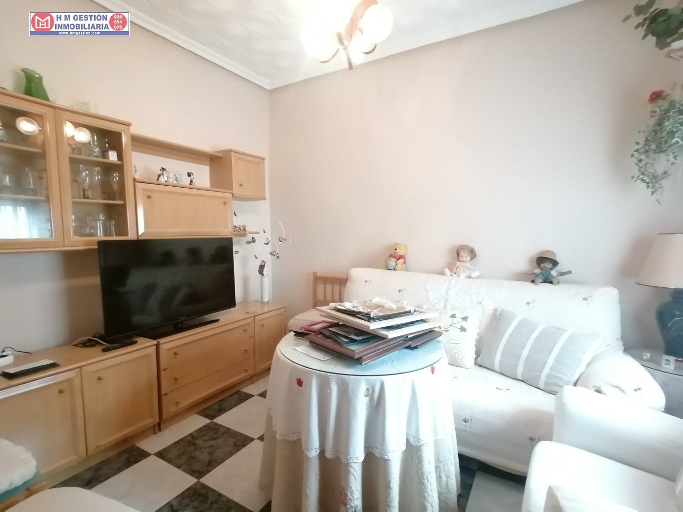 Living room of House or chalet for sale in Alcázar de San Juan  with Air Conditioner, Heating and Terrace