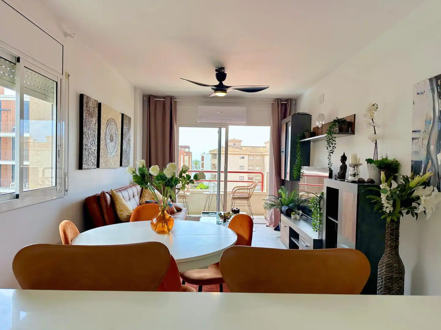 Sala de estar de Ático en venta en Calafell con Aire acondicionado, Calefacción y Terraza