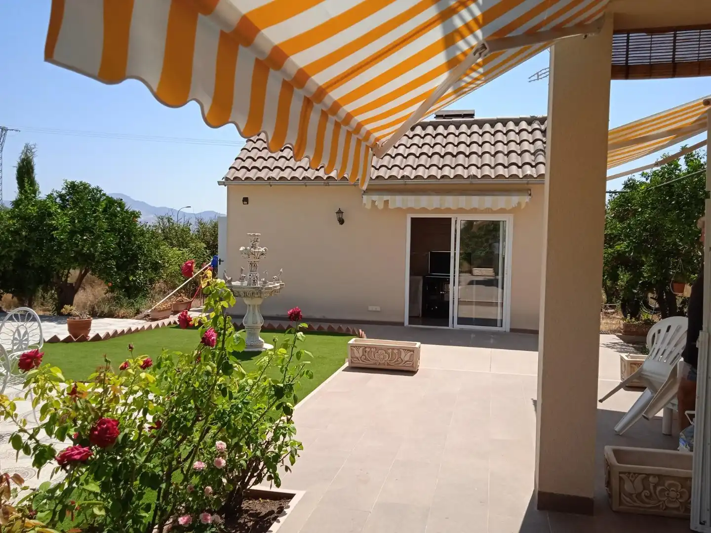 Jardí de Finca rústica en venda en Alhama de Murcia amb Jardí privat i Piscina