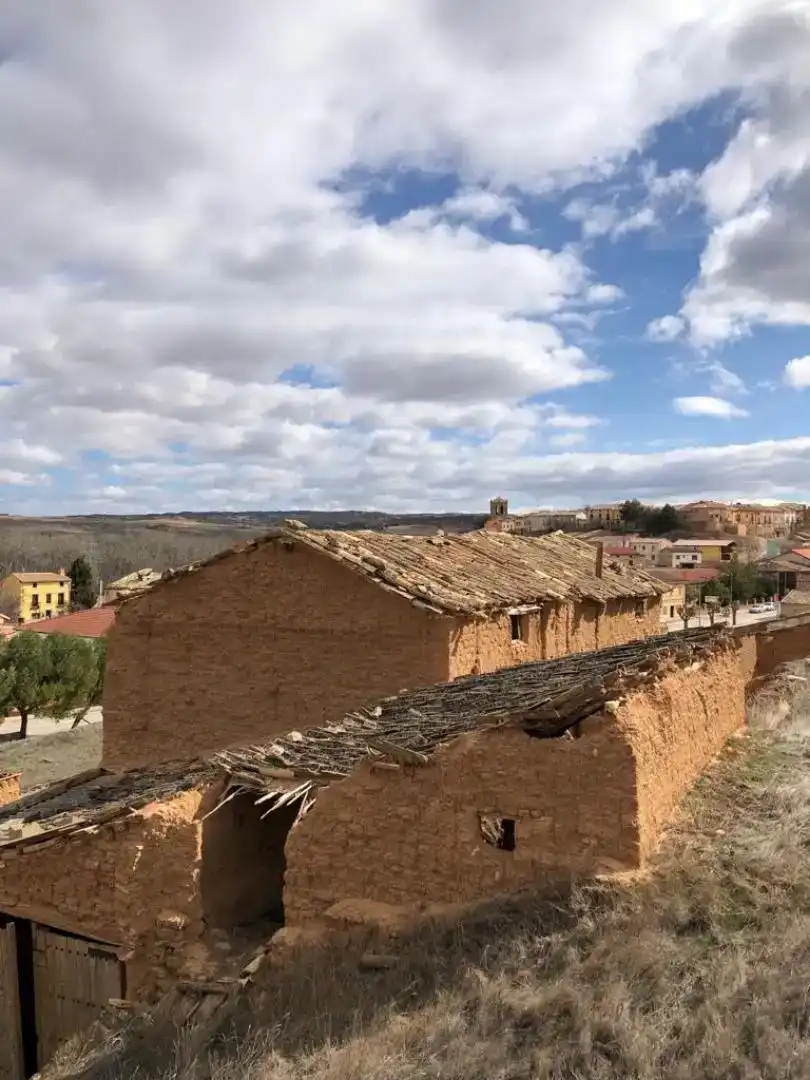 Vista exterior de Casa o chalet en venta en Monteagudo de las Vicarías