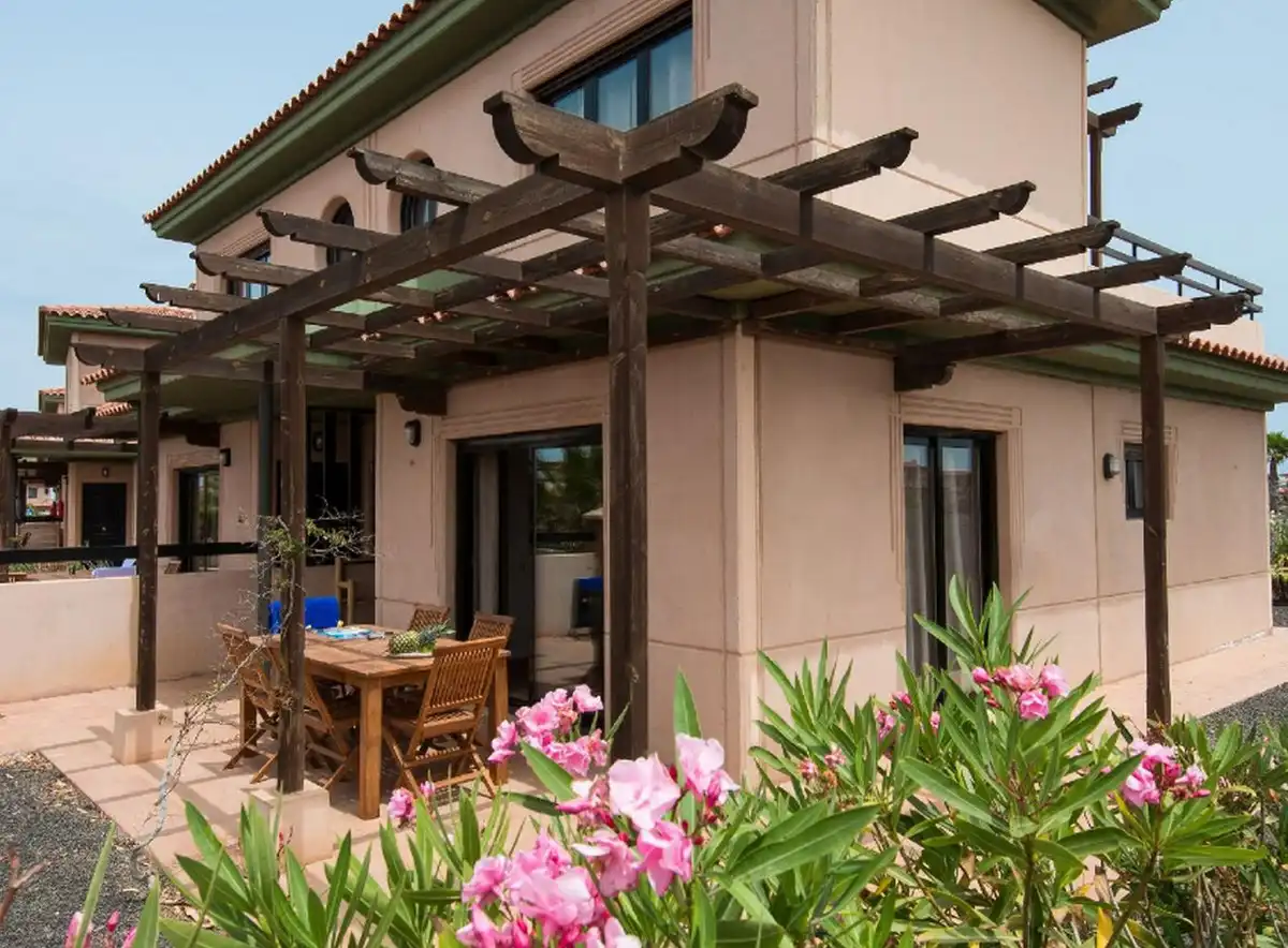 Terrasse von Haus oder Chalet zum Verkauf in La Oliva mit Klimaanlage, Privatgarten und Terrasse