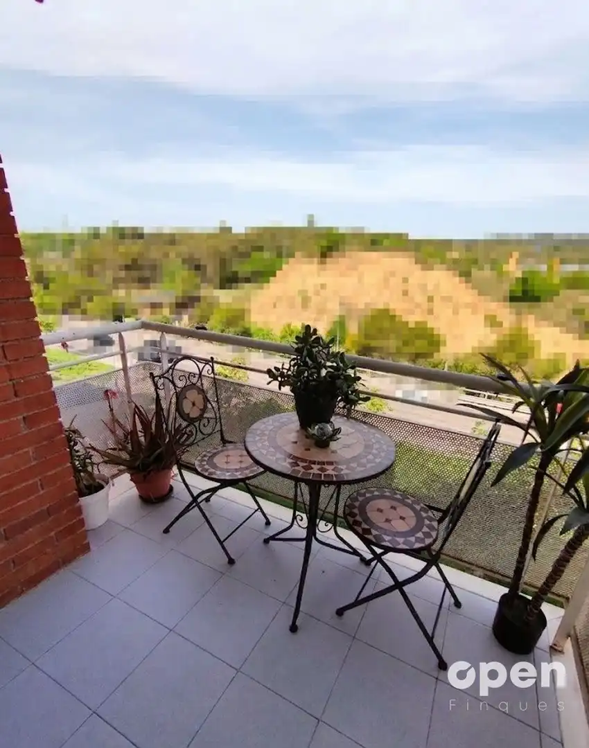 Terrace of Flat for sale in Terrassa  with Air Conditioner, Heating and Parquet flooring
