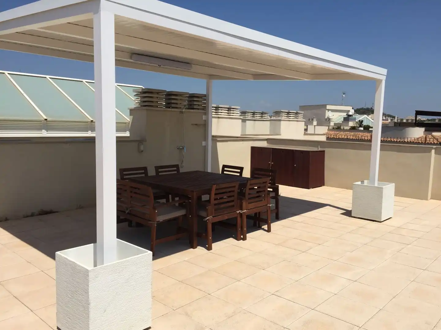 Terraza de Ático en venta en La Ràpita con Aire acondicionado, Calefacción y Parquet