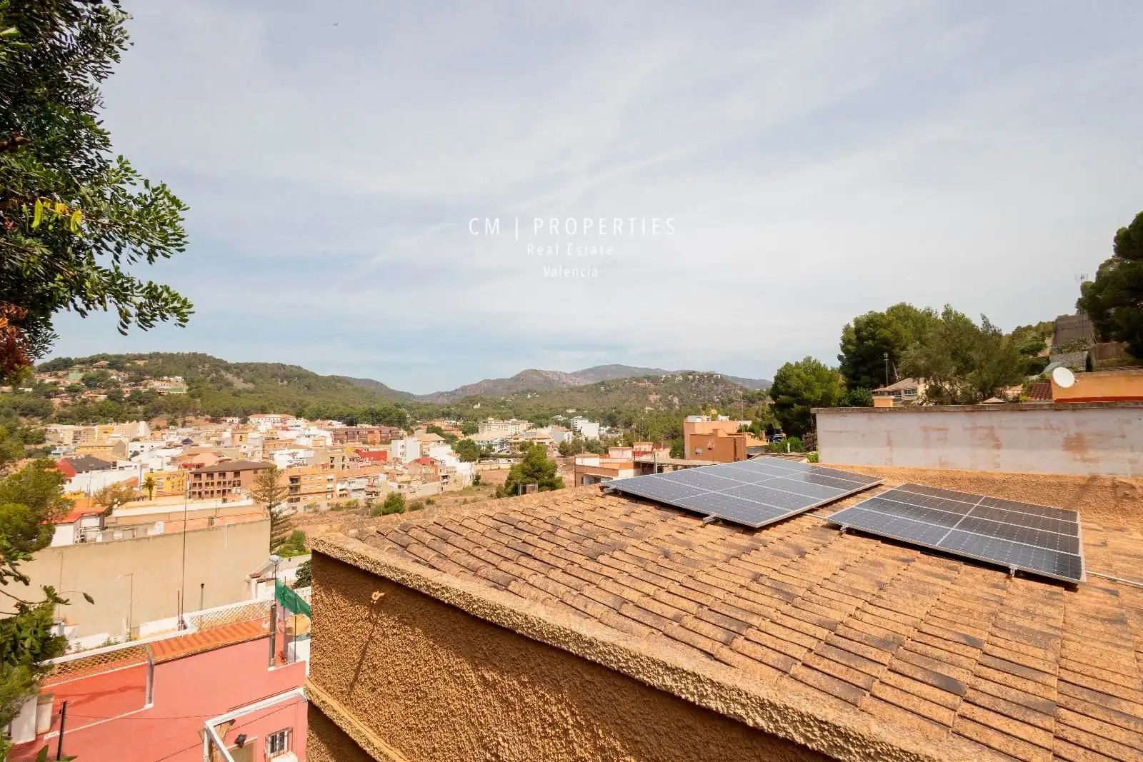 Vista exterior de Casa o chalet en venta en Náquera con Aire acondicionado, Terraza y Piscina