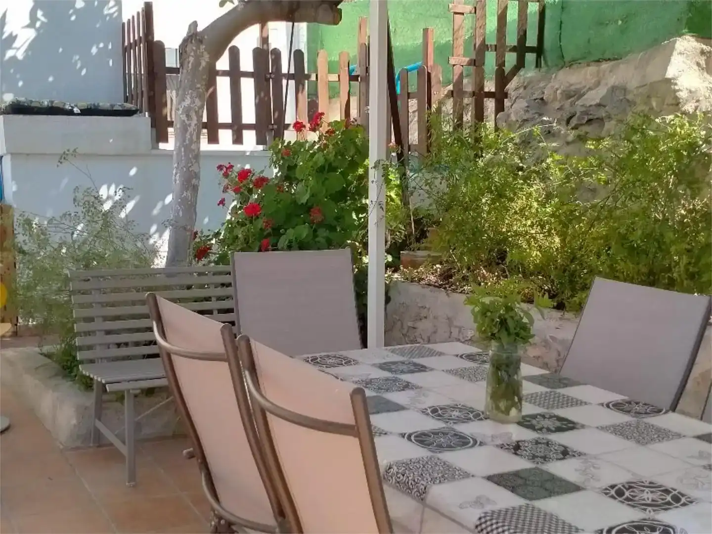 Terrassa de Casa o xalet en venda en Yunquera amb Jardí privat, Traster i Piscina