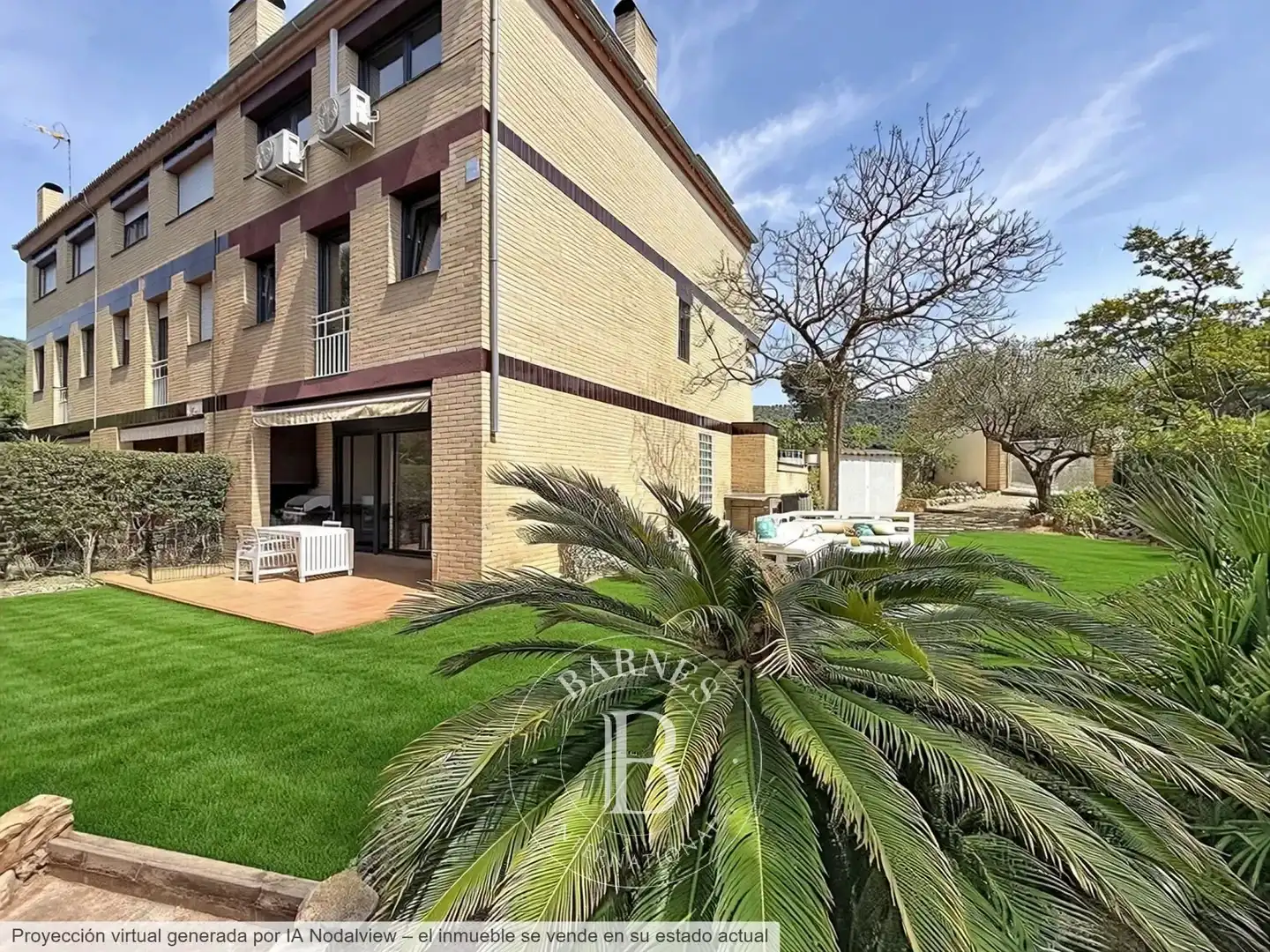 Jardín de Casa adosada en venta en Mataró con Aire acondicionado, Calefacción y Terraza