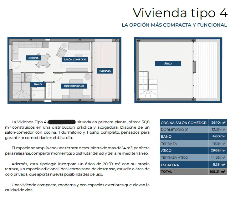 Dúplex en venta en Pego con Calefacción, Terraza y Trastero