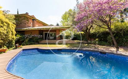 Garden of House or chalet to rent in Sant Cugat del Vallès  with Air Conditioner, Terrace and Swimming Pool