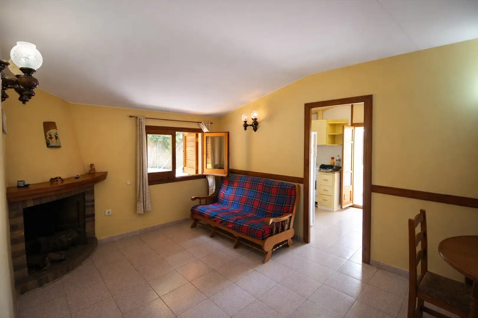 Sala de estar de Casa o chalet en venta en Vilamaniscle con Terraza y Amueblado