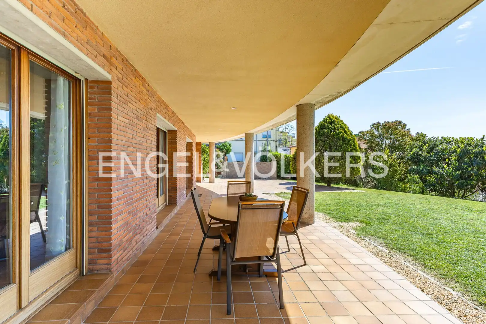 Terrassa de Casa o xalet en venda en Granollers amb Calefacció, Jardí privat i Terrassa