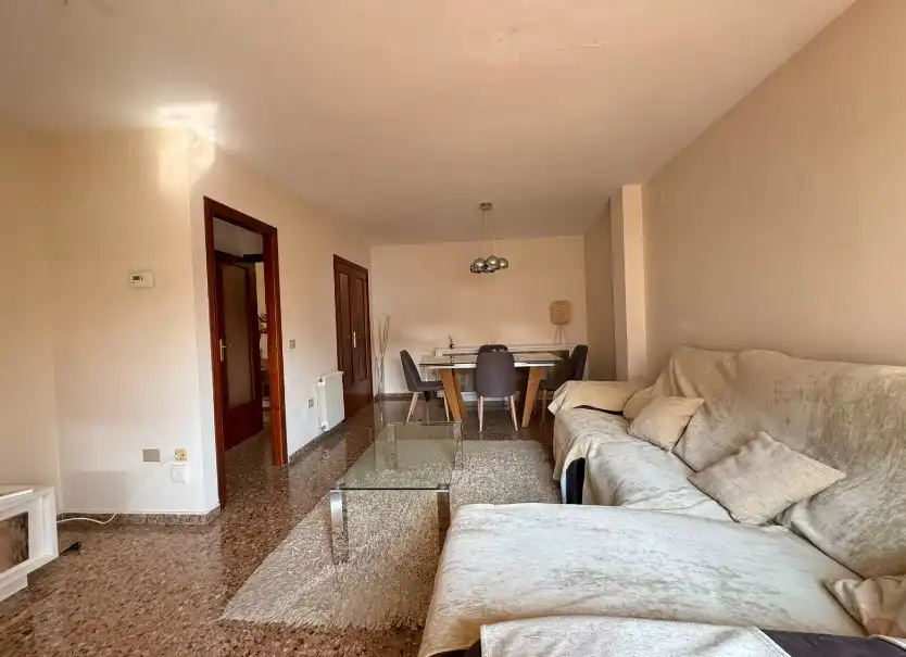 Wohnzimmer von Maisonette zur Miete in Castellón de la Plana / Castelló de la Plana mit Klimaanlage, Heizung und Terrasse