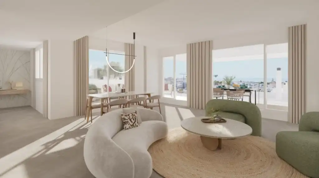Ático con piscina en venta en Estepona Pueblo, imagen 3