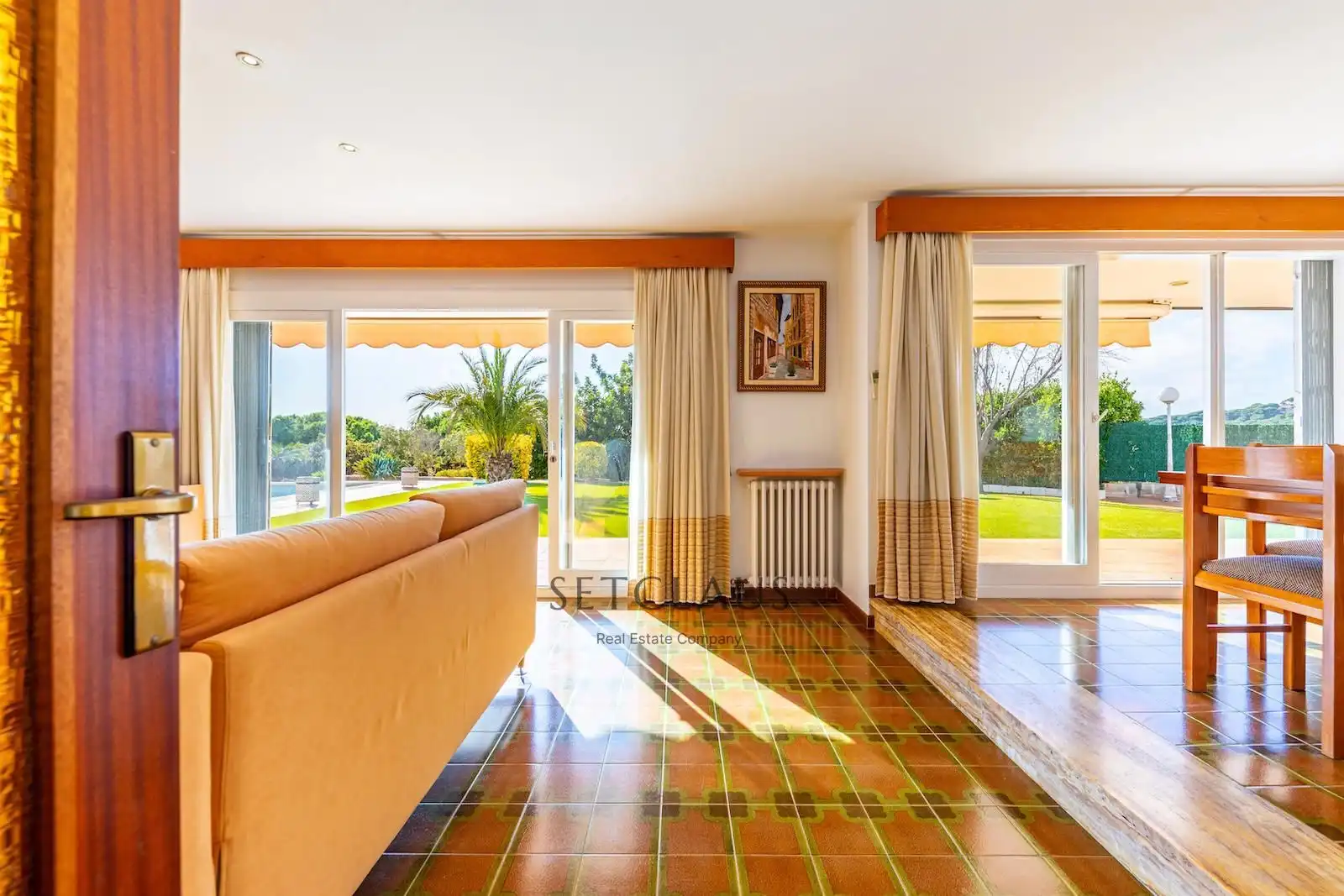 Living room of Houses for sale in Mataró  with Air Conditioner, Heating and Terrace