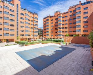 Vista exterior de Apartament de lloguer en  Madrid Capital amb Aire condicionat, Calefacció i Jardí privat