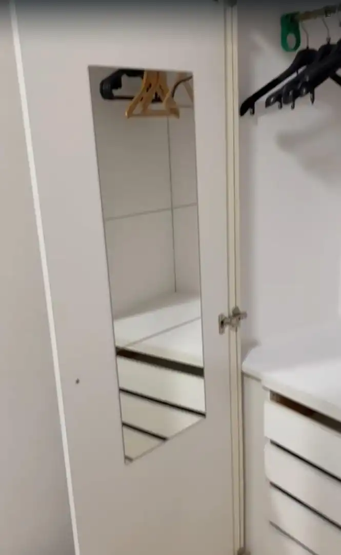 Badezimmer von Wohnungen zur untervermieten in Barcelona mit Klimaanlage, Heizung und Möbliert
