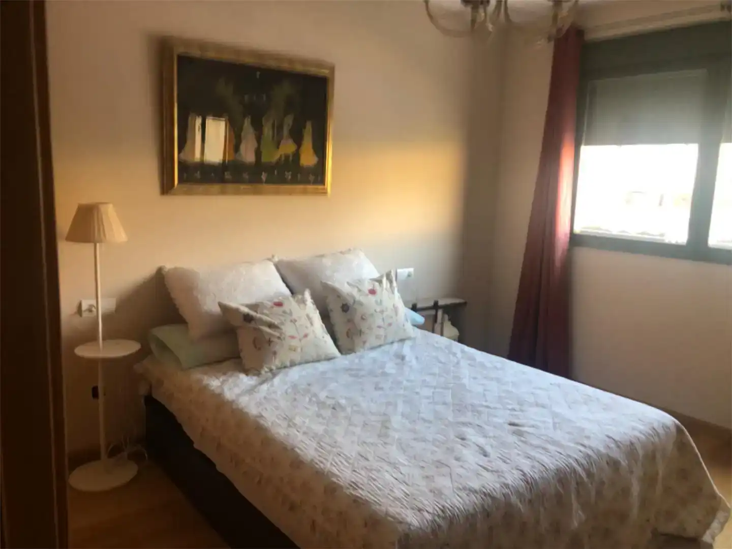Dormitori de Casa adosada de lloguer en Bétera amb Aire condicionat, Piscina i Balcó