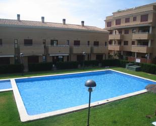 Piscina de Casa adosada de lloguer en Almenara amb Aire condicionat, Terrassa i Piscina