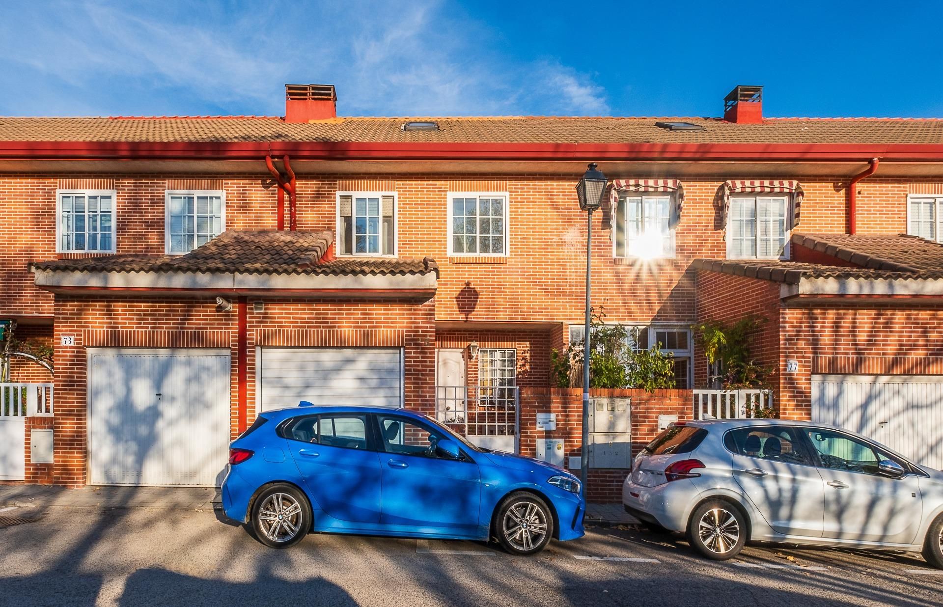 Exterior view of House or chalet for sale in Collado Villalba  with Air Conditioner, Heating and Private garden