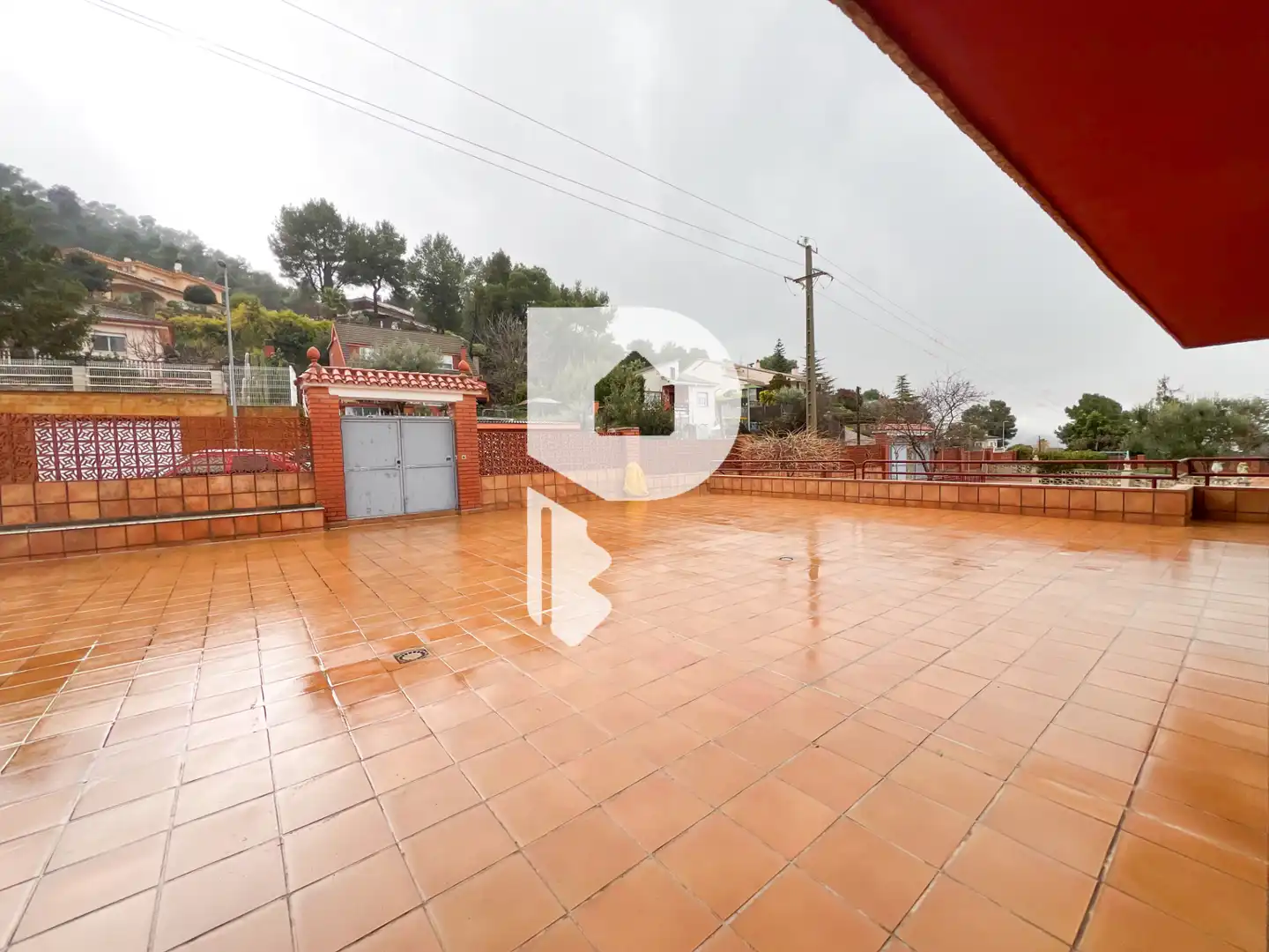 Terrassa de Casa o xalet en venda en Vallirana amb Aire condicionat, Calefacció i Jardí privat