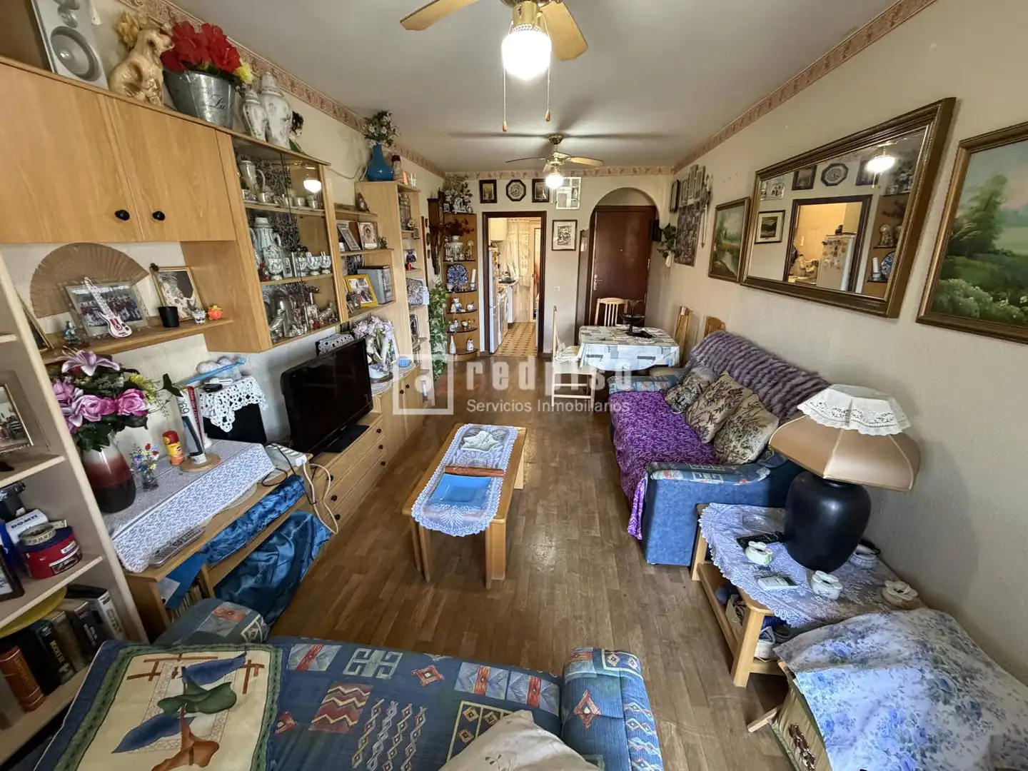 Sala de estar de Piso en venta en Cazalegas con Aire acondicionado y Terraza