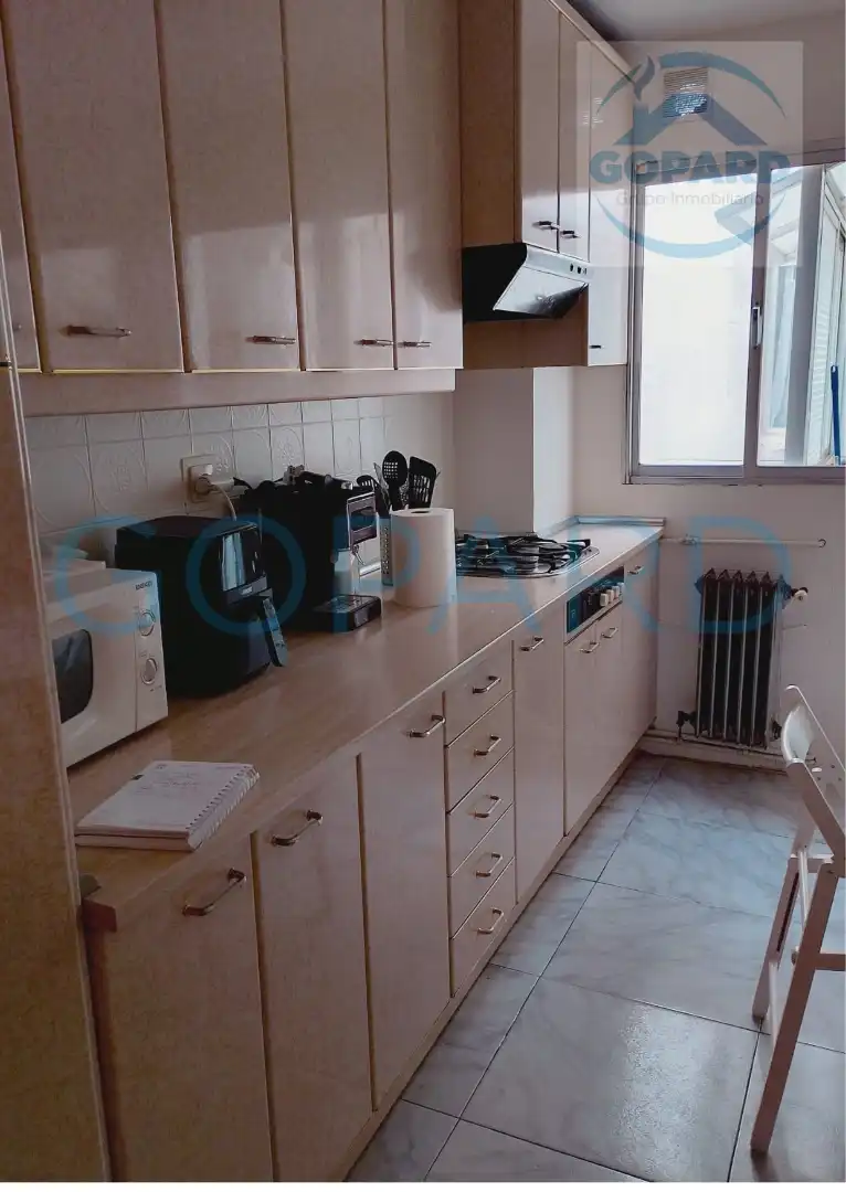 Cocina de Piso de alquiler en Villanueva de la Cañada con Calefacción, Parquet y Terraza