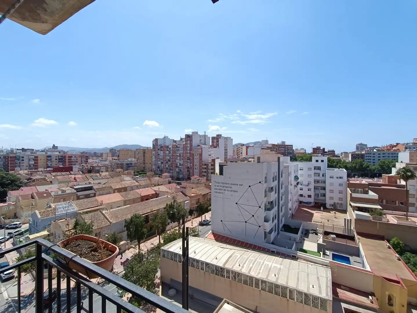 Exterior view of Flat for rent in Cartagena  with Furnished and Balcony