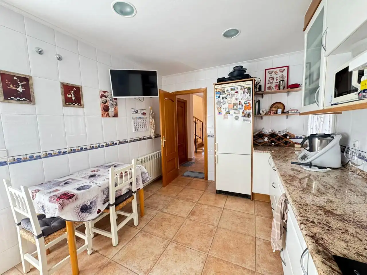 Küche von Haus oder Chalet zum Verkauf in Galapagar mit Klimaanlage, Heizung und Privatgarten