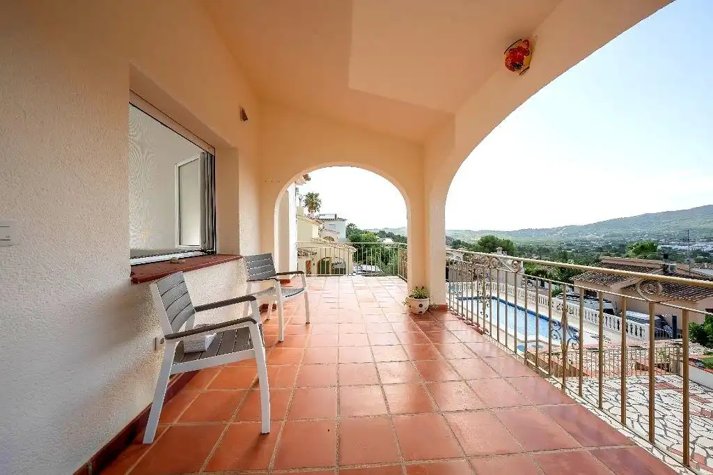 Terraza de Casa o chalet en venta en Xaló con Aire acondicionado, Jardín privado y Terraza