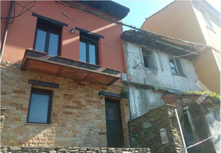 Vista exterior de Casa adosada en venda en Cudillero