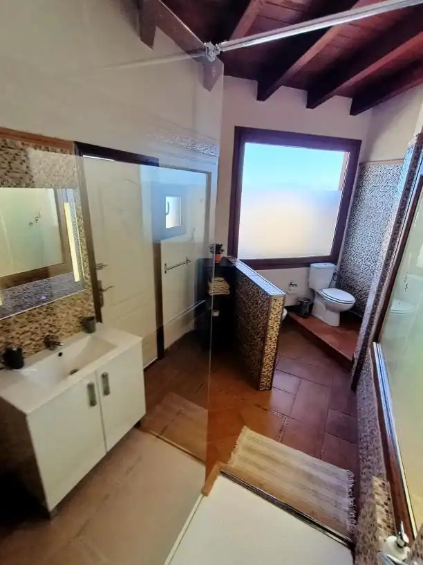 Baño de Casa o chalet en venta en El Sauzal con Jardín privado, Terraza y Piscina