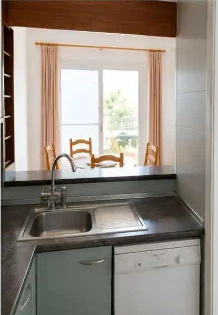 Cocina de Dúplex en venta en Alcúdia con Aire acondicionado, Calefacción y Jardín privado
