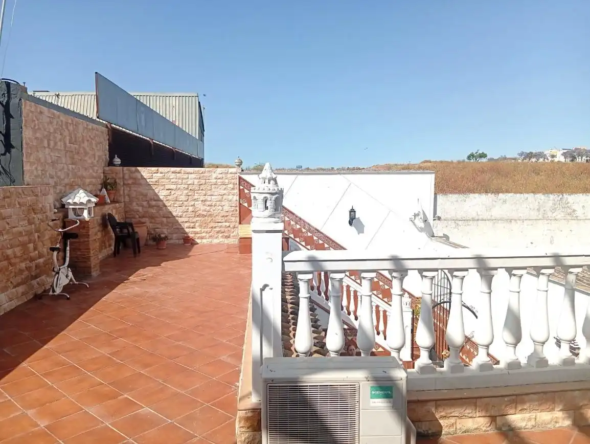 Terrassa de Casa adosada en venda en Coria del Río, Sevilla