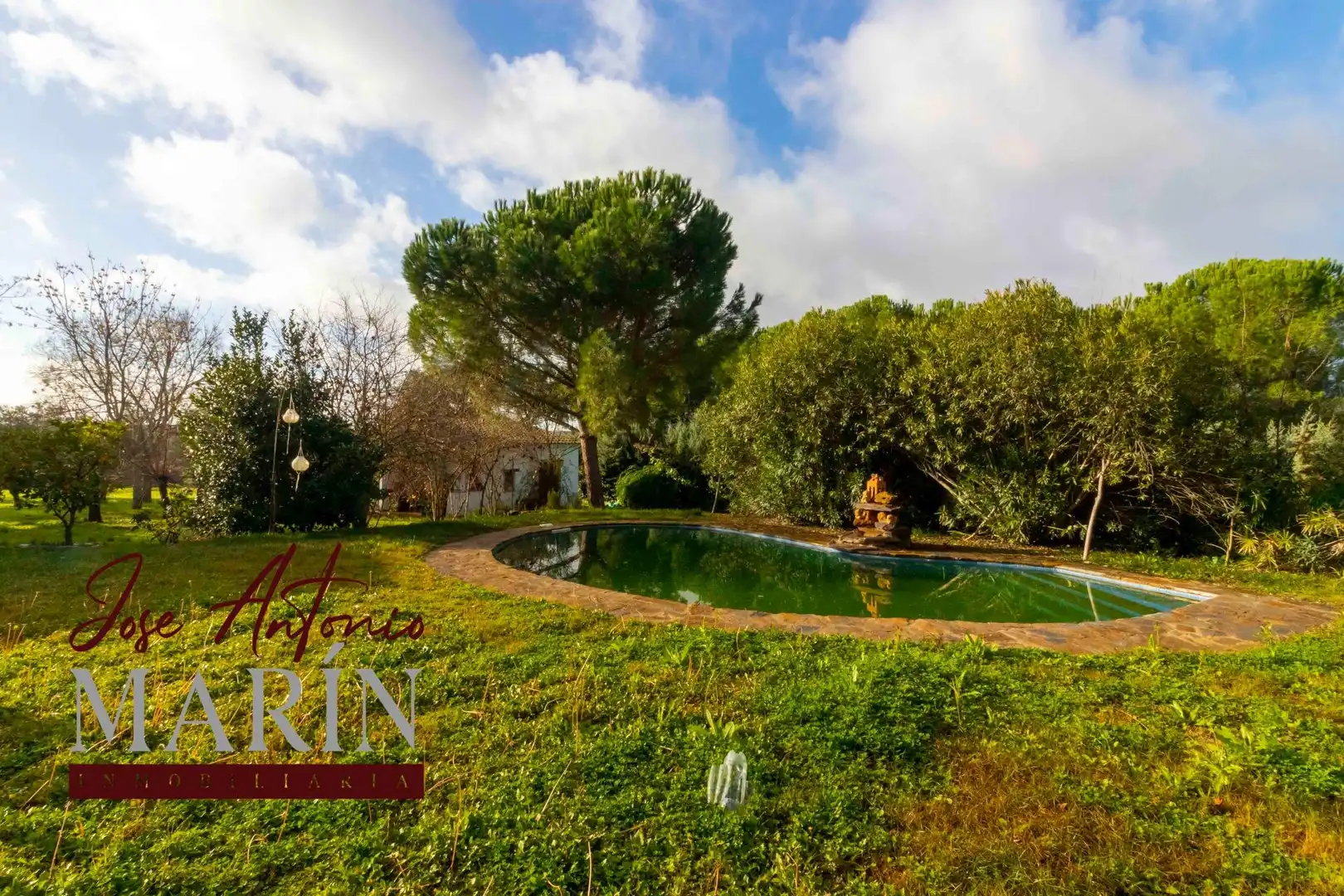 Garten von Country house zum Verkauf in Badajoz mit Privatgarten, Abstellraum und Schwimmbad