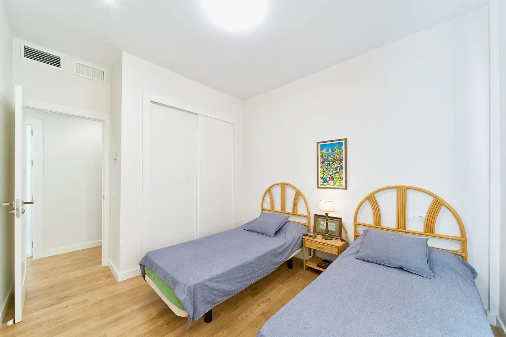 Schlafzimmer von Wohnung zum Verkauf in Málaga mit Klimaanlage, Heizung und Terrasse