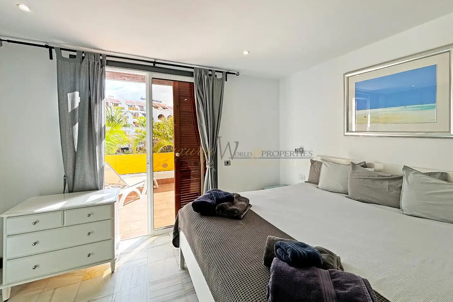 Schlafzimmer von Haus oder Chalet zum Verkauf in Arona mit Terrasse, Möbliert und Gemeinschaftspool