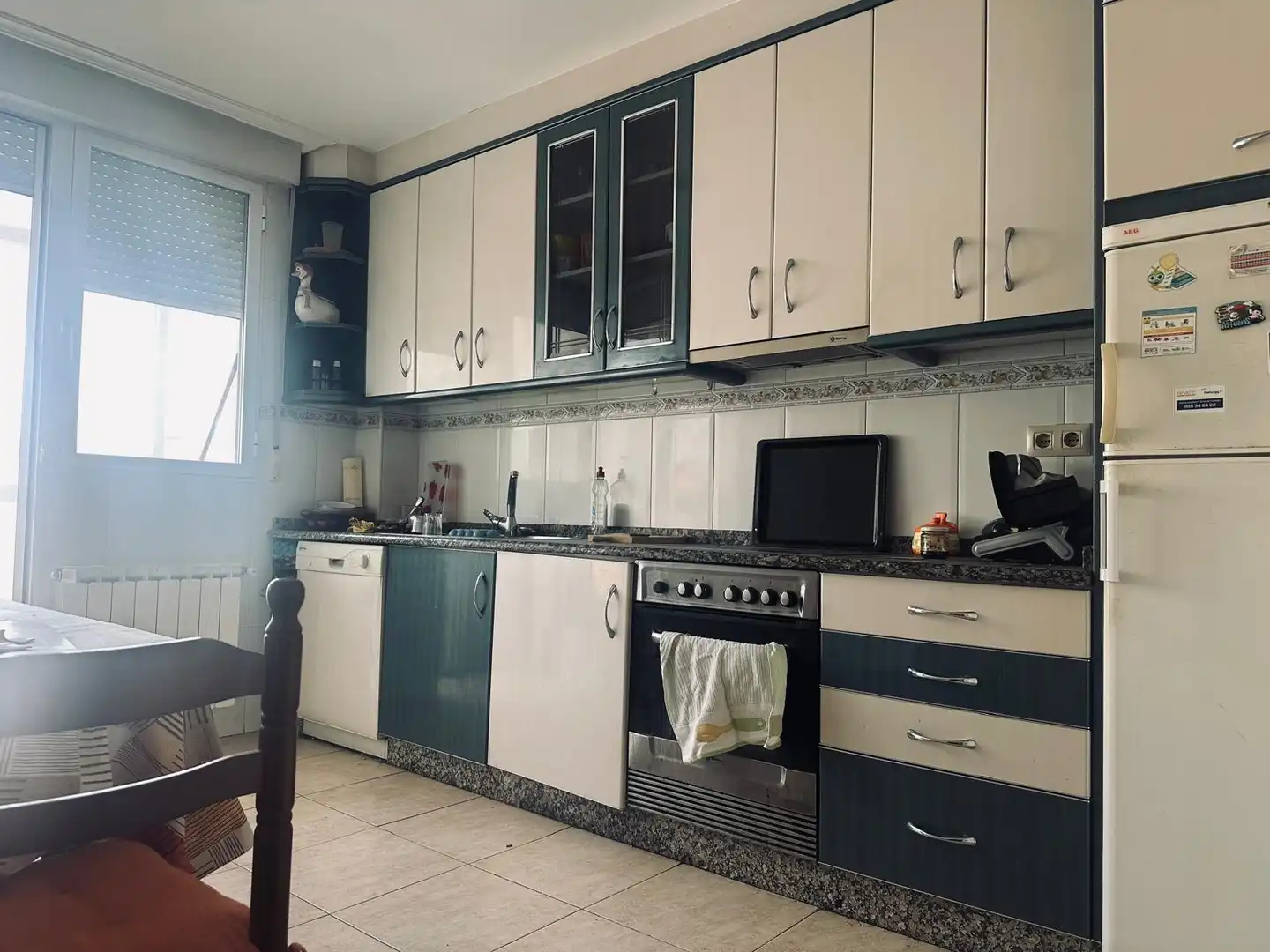 Kitchen of Flat for sale in Ourense Capital   with Heating