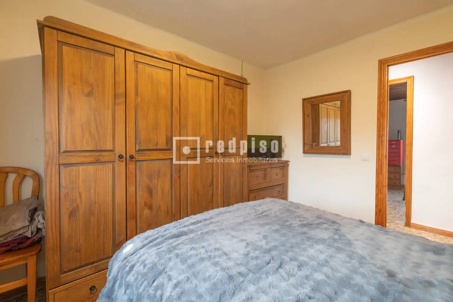 Dormitori de Casa o xalet en venda en Casarrubios del Monte amb Calefacció, Jardí privat i Terrassa