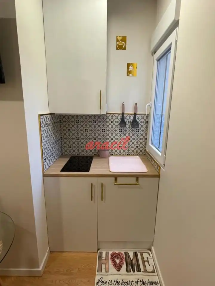 Kitchen of Flat for sale in Ourense Capital   with Air Conditioner
