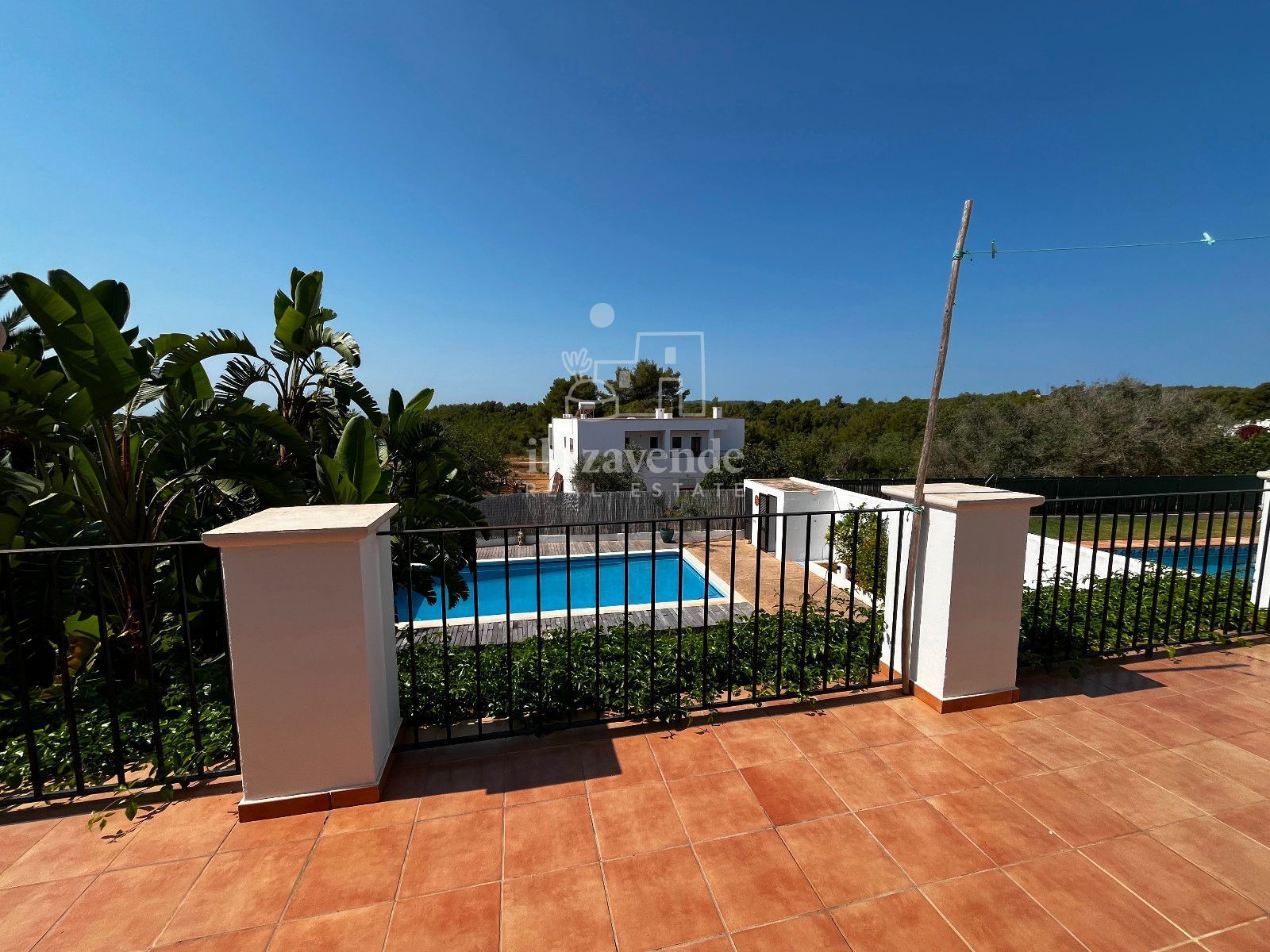 Exterior view of Attic to rent in Santa Eulària des Riu  with Air Conditioner, Heating and Terrace