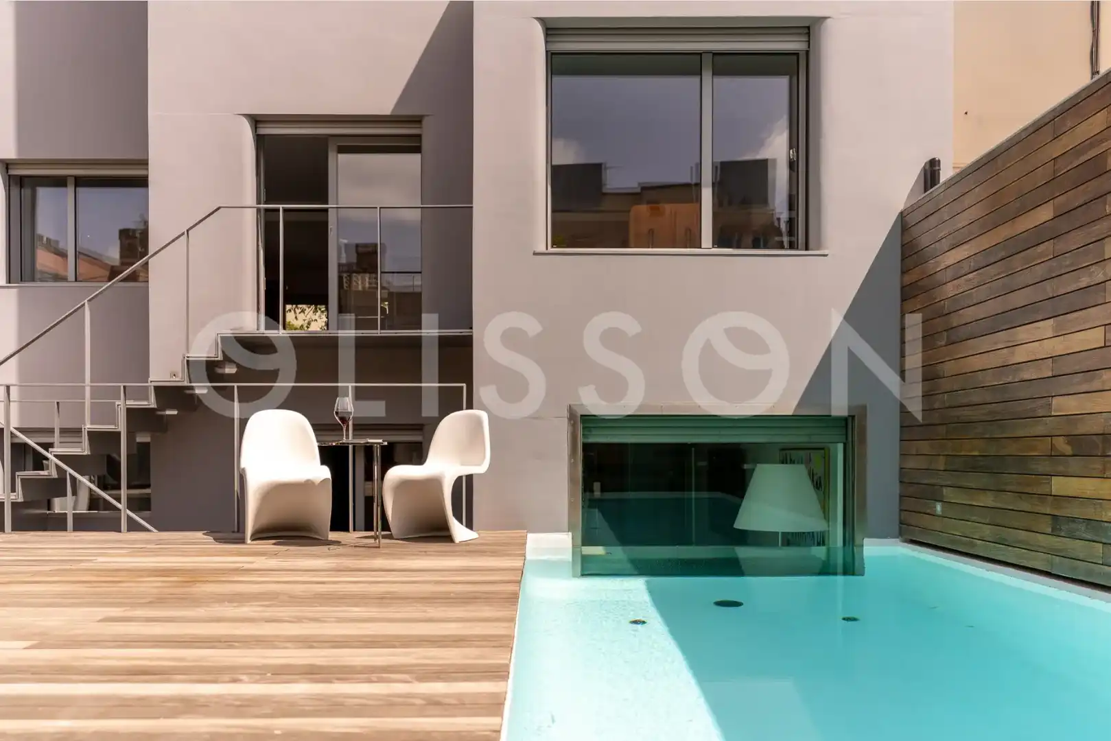 Terrassa de Casa o xalet en venda en  Madrid Capital amb Aire condicionat, Calefacció i Jardí privat