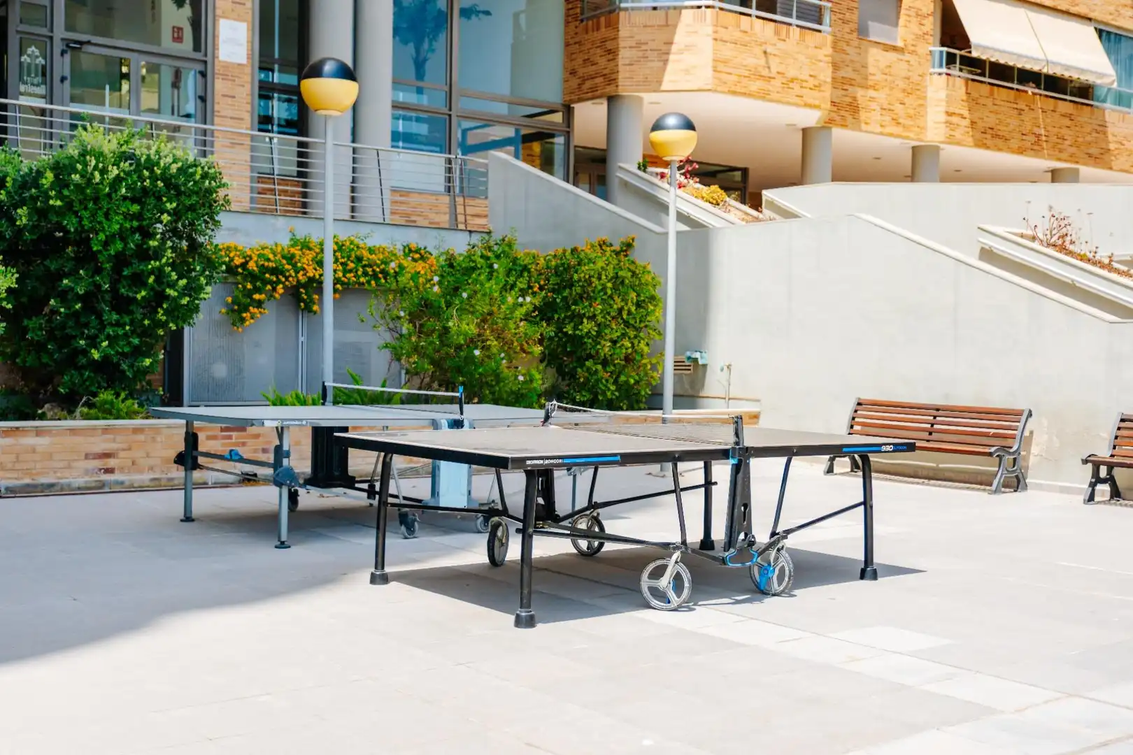 Terrassa de Apartament de lloguer en Villajoyosa / La Vila Joiosa amb Aire condicionat, Calefacció i Jardí privat
