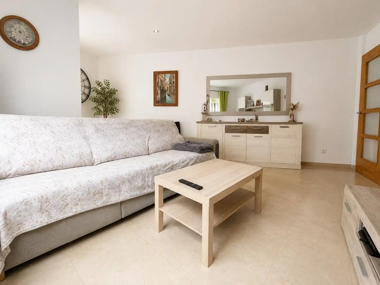 Wohnzimmer von Wohnung zum Verkauf in Inca mit Klimaanlage, Heizung und Möbliert