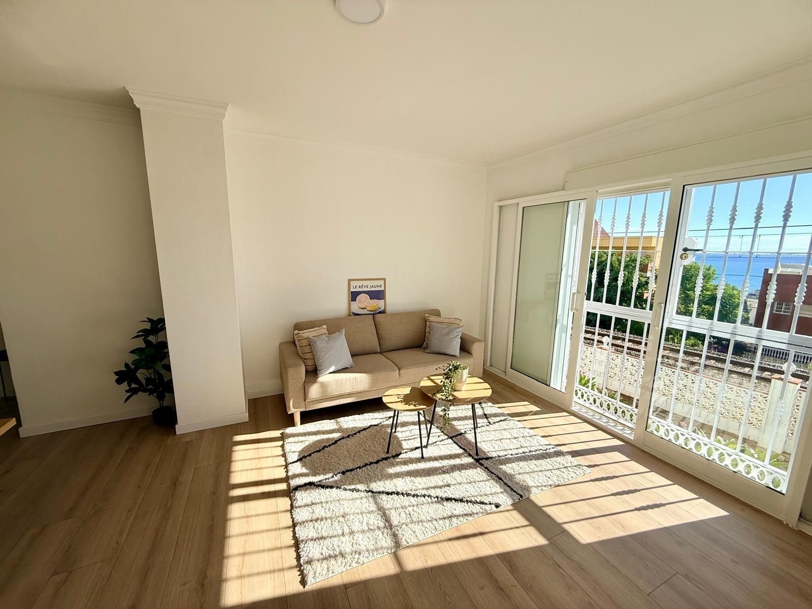 Living room of Flat for sale in Torremolinos  with Private garden, Terrace and Community pool