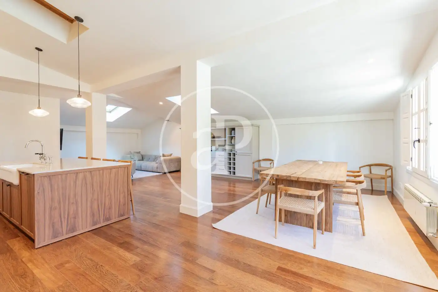 Dining room of Houses for rent in Madrid  with Air Conditioner, Heating and Private garden