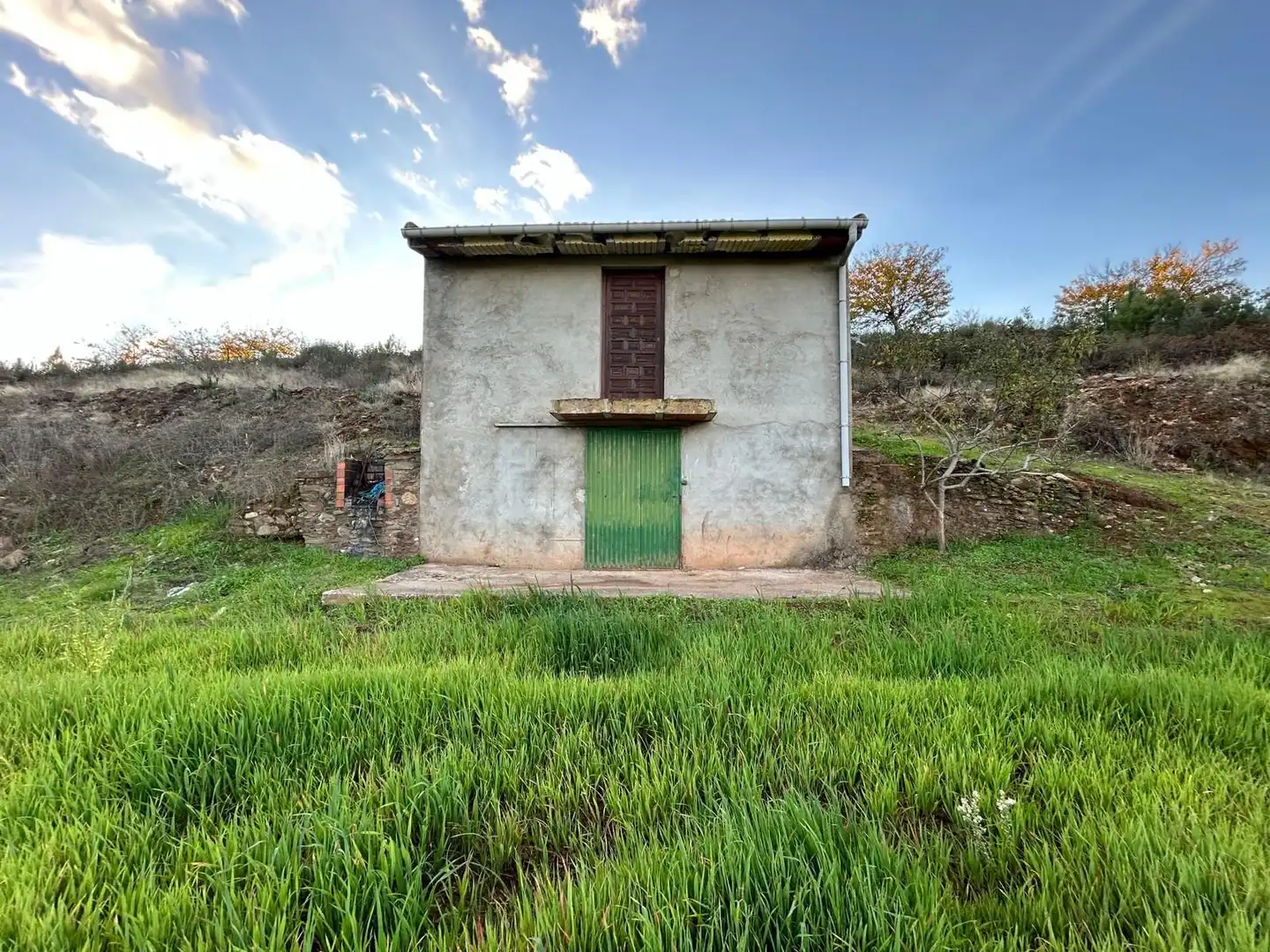 Vista exterior de Terreno en venta en Santibáñez el Alto