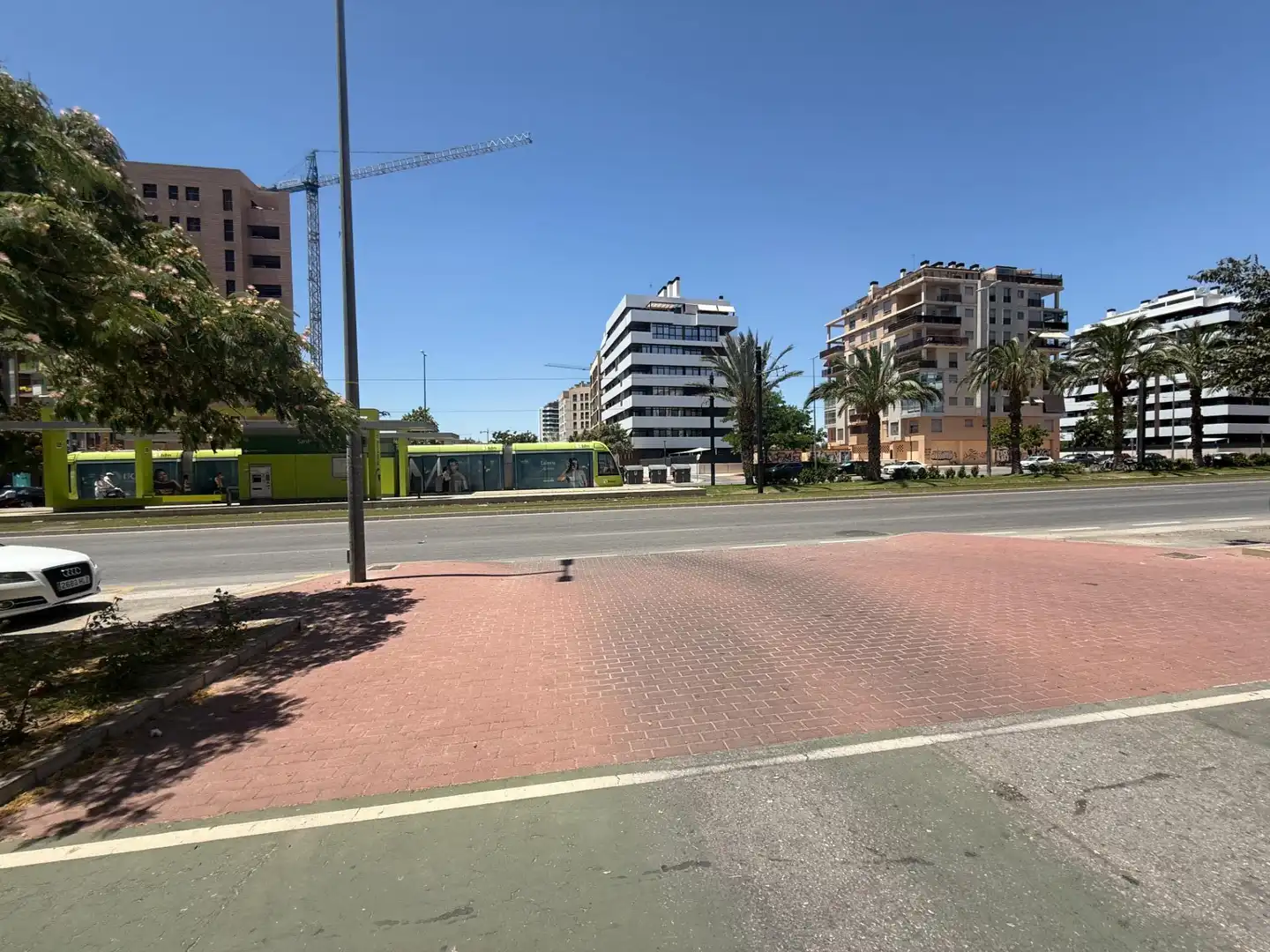 Außenansicht von Wohnung zur Miete in Murcia mit Klimaanlage, Heizung und Terrasse