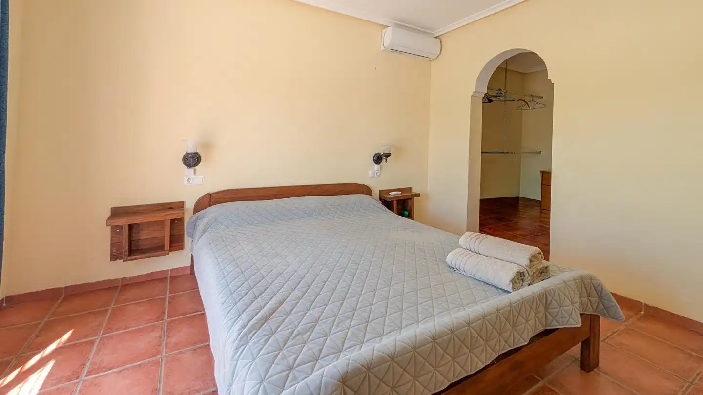 Dormitori de Casa o xalet en venda en Elche / Elx amb Aire condicionat, Jardí privat i Terrassa