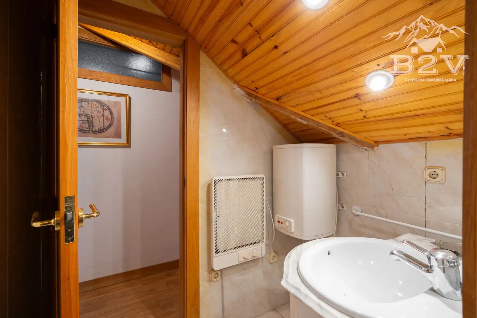 Baño de Casa o chalet en venta en Alameda del Valle con Calefacción, Jardín privado y Terraza