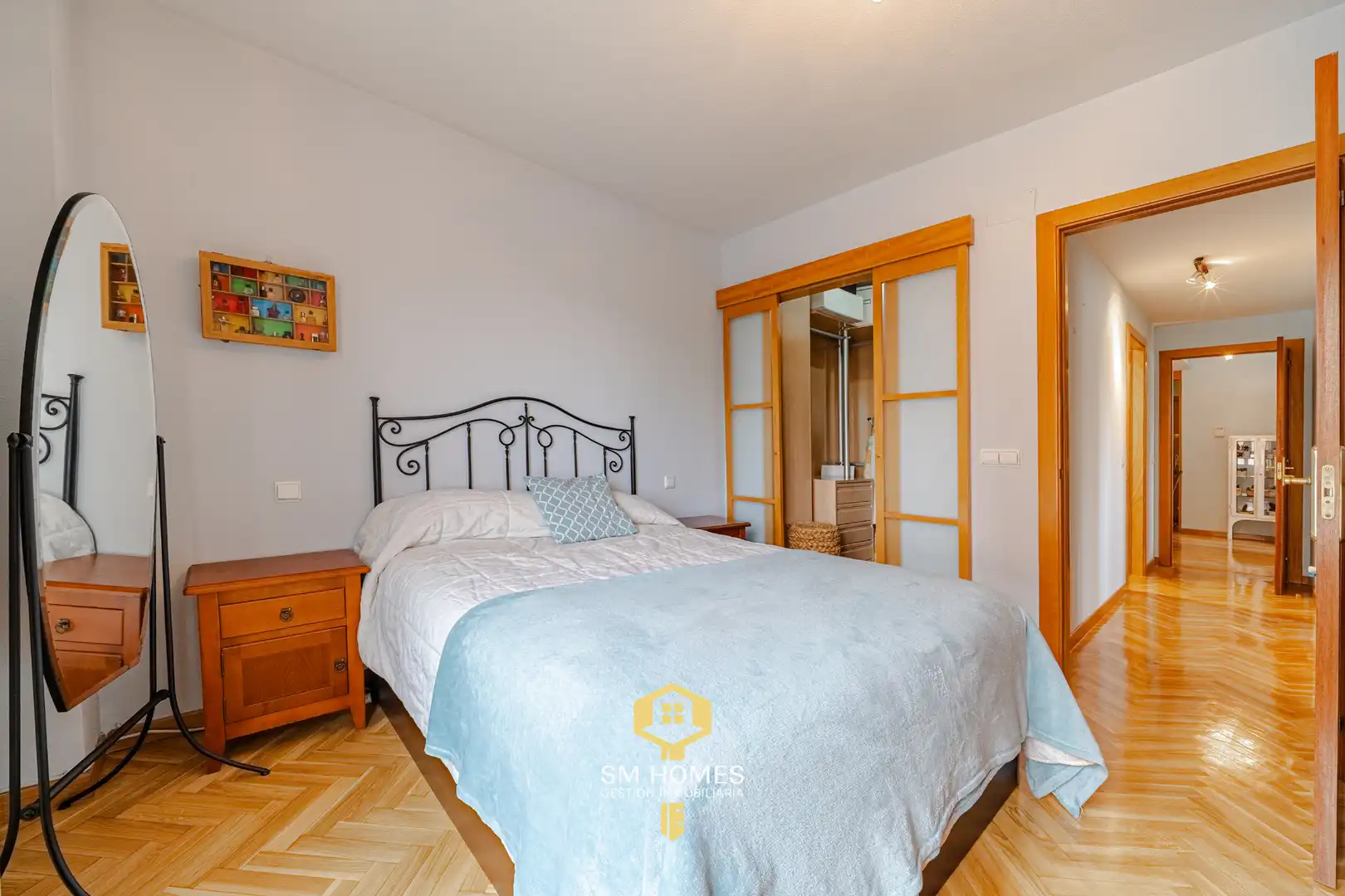Schlafzimmer von Wohnung zum Verkauf in Leganés mit Klimaanlage, Heizung und Terrasse