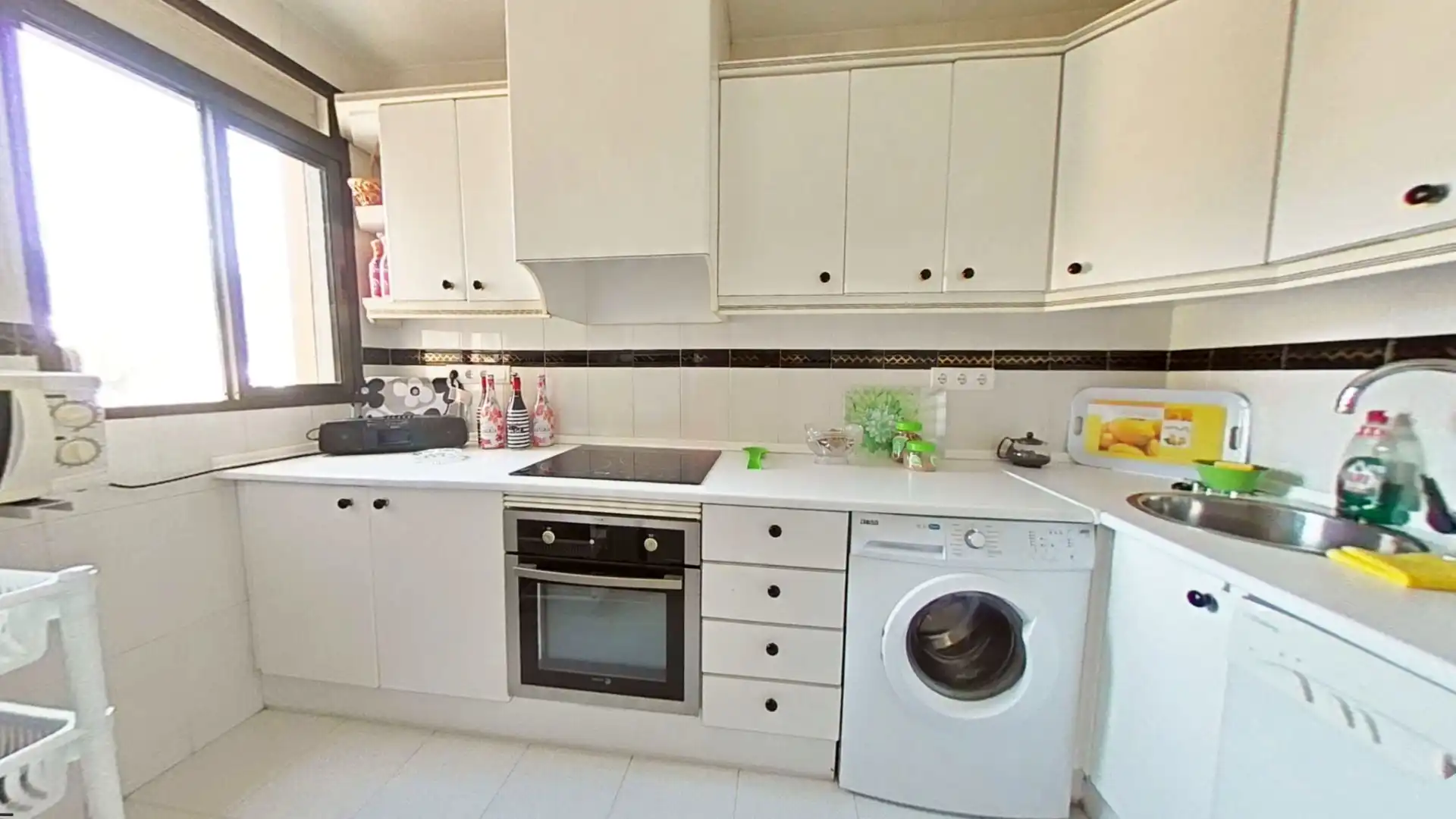 Kitchen of Flat for sale in Torremolinos  with Air Conditioner, Terrace and Furnished
